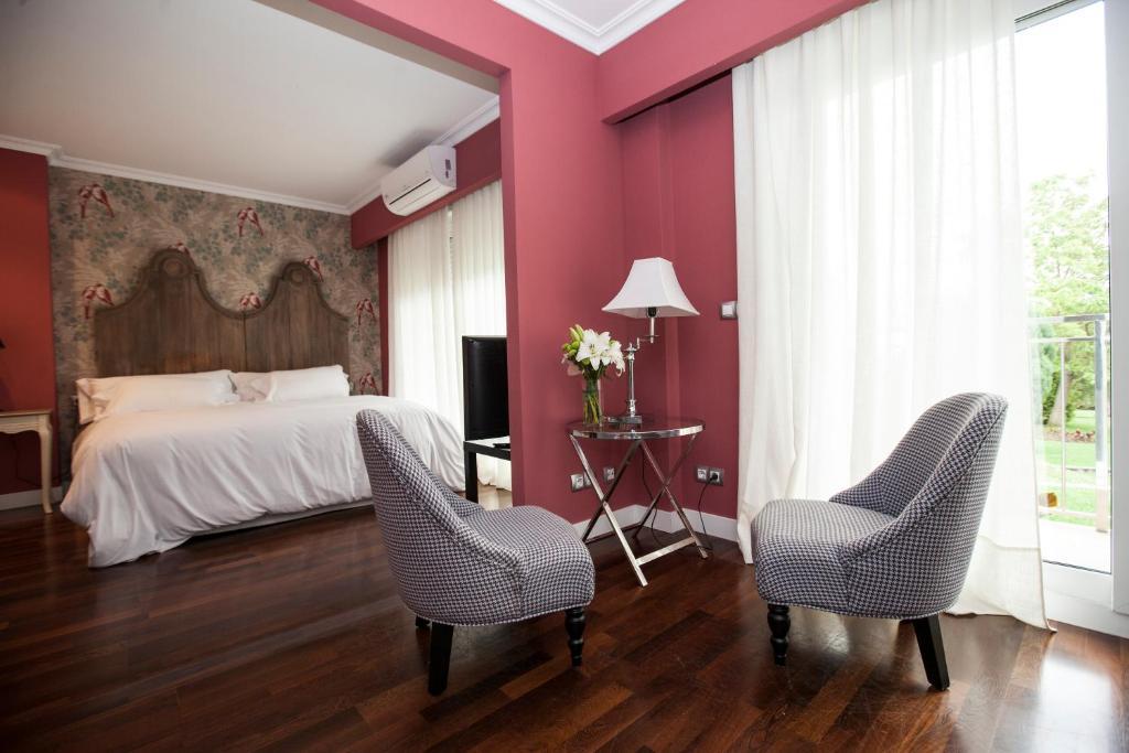 El Jardin De Vikera Guest House San Andres de Montejos Bilik gambar
